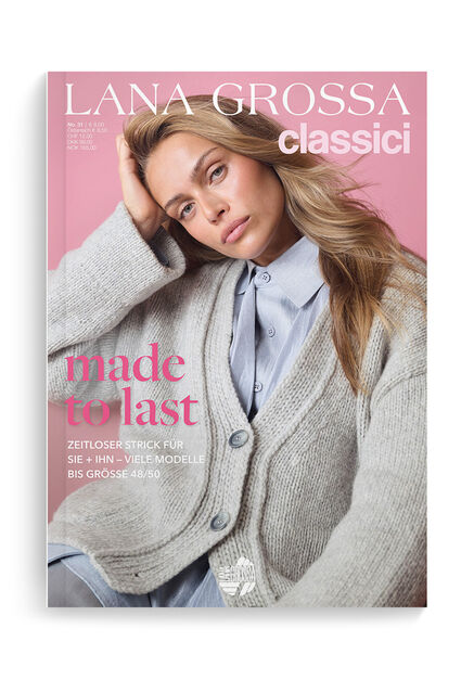 Lana Grossa Classici No. 31 - Tijdschrift (DE) + Breibeschrijvingen (NL)