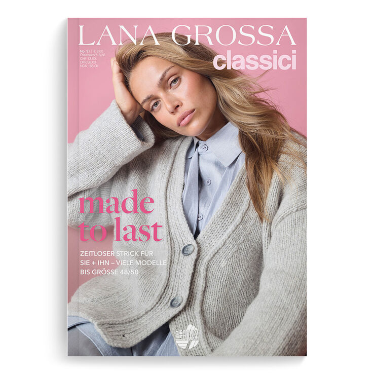 Classici No. 31 - Tijdschrift (DE) + Breibeschrijvingen (NL) van Lana Grossa