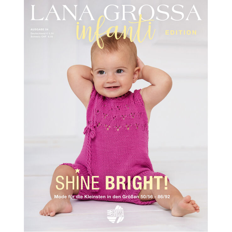 INFANTI EDITION No. 4 - Tijdschrift (DE) + Breibeschrijvingen (NL) van Lana Grossa