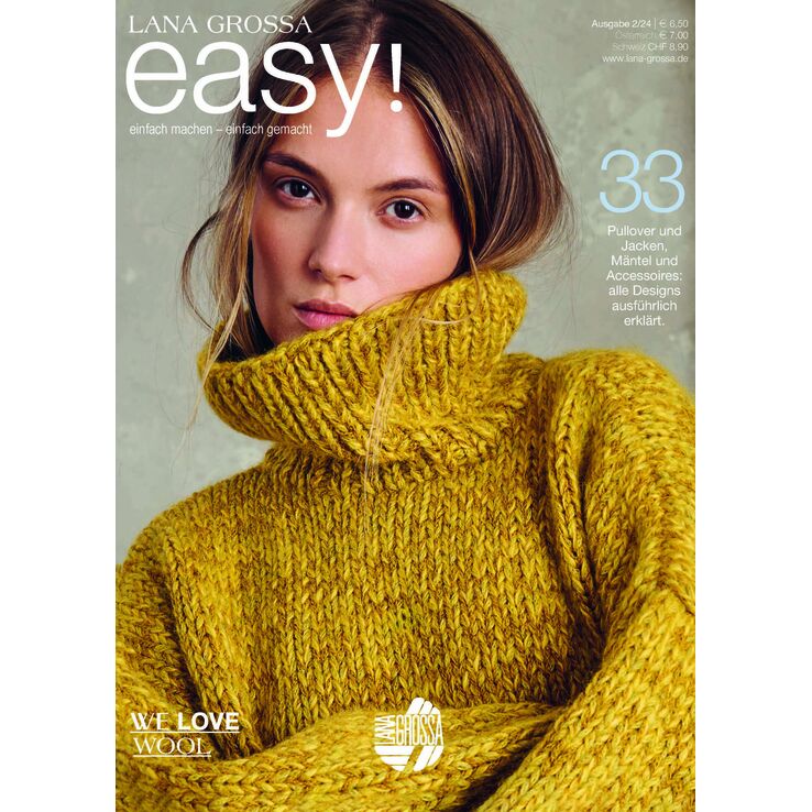 EASY No. 2/24 - Tijdschrift (DE) + Breibeschrijvingen (NL) van Lana Grossa