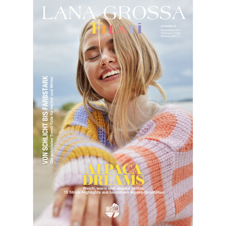 FILATI No. 64 - Tijdschrift (DE) + Breibeschrijvingen (NL) van Lana Grossa