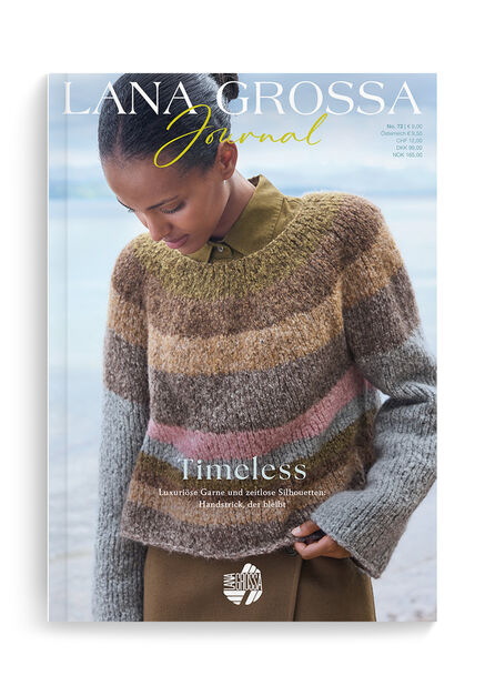 Lana Grossa FILATI Journal No. 72 - Tijdschrift (DE) + Breibeschrijvingen (NL)