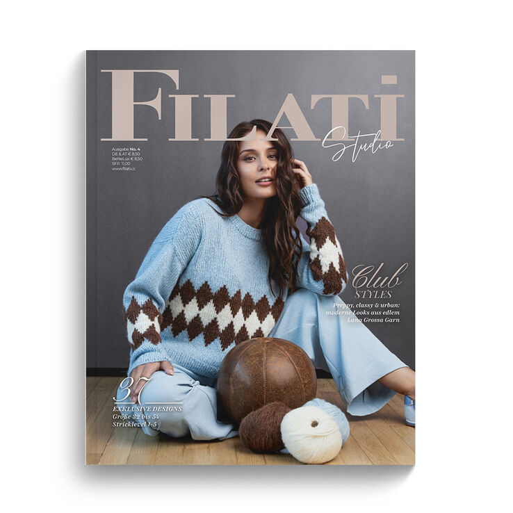 FILATI STUDIO No. 4 - Tijdschrift (DE) + Beschrijvingen (NL) van FILATI Studio