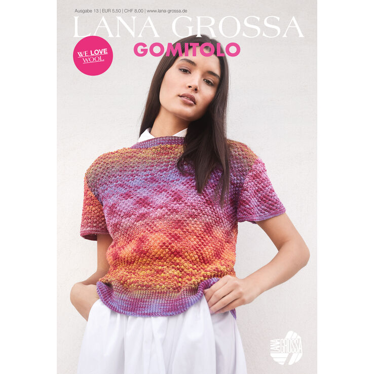 GOMITOLO No. 13 - Tijdschrift (DE) + Breibeschrijvingen (NL) van Lana Grossa