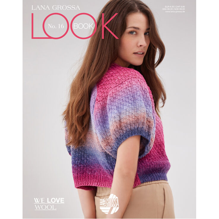 LOOKBOOK No. 16 - Tijdschrift (DE) + Breibeschrijvingen (NL) van Lana Grossa