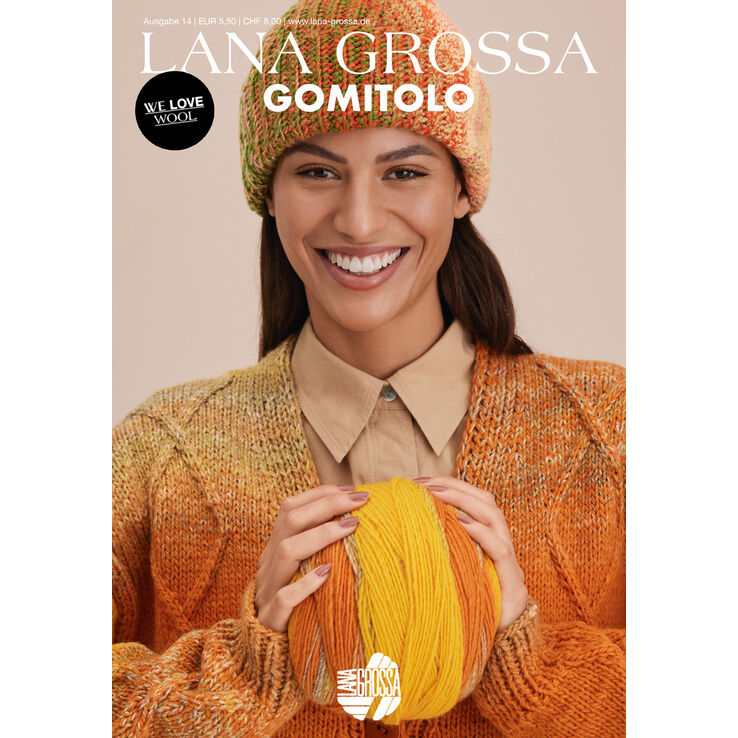 GOMITOLO No. 14 - Tijdschrift (DE) + Breibeschrijvingen (NL) van Lana Grossa
