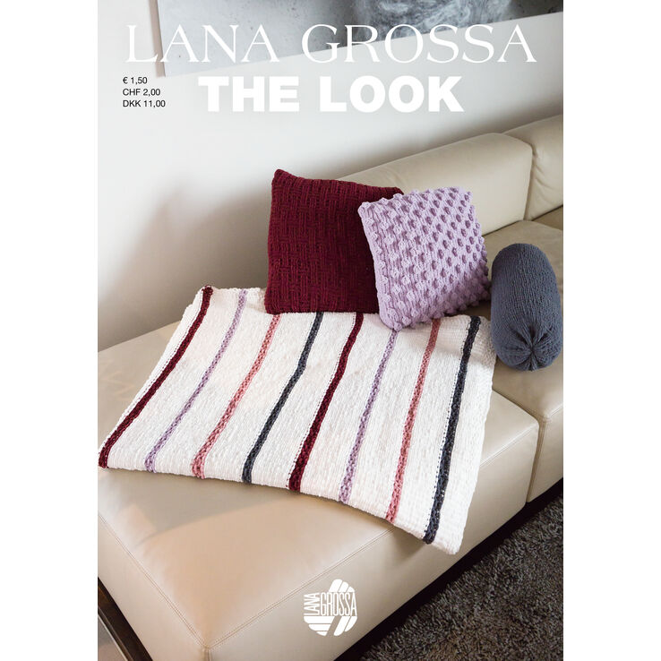 THE LOOK Flyer - Tijdschrift (DE) + Breibeschrijvingen (NL) van Lana Grossa