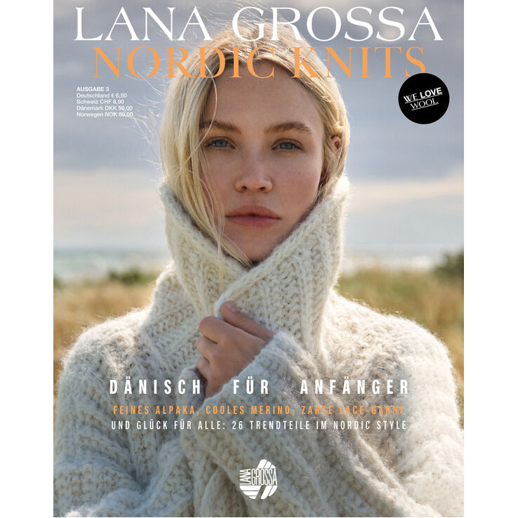 Nordic Knits No. 3 - Tijdschrift (DE) + Breibeschrijvingen (NL) van Lana Grossa