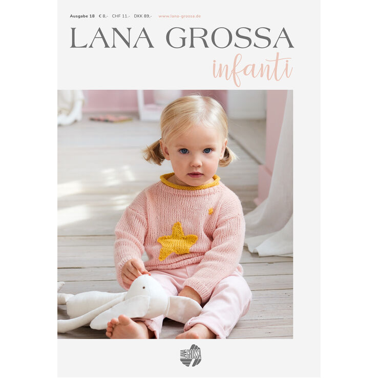 INFANTI No. 18 - Tijdschrift (DE) + Breibeschrijvingen (NL) van Lana Grossa