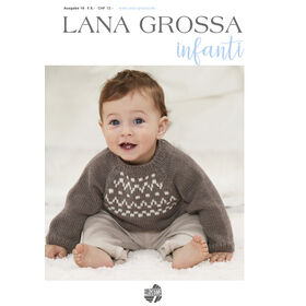 INFANTI No. 19 - Tijdschrift (DE) + Breibeschrijvingen (NL) van Lana Grossa