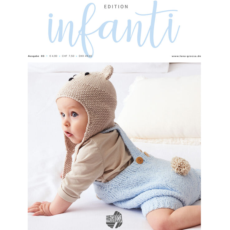 INFANTI EDITION No. 3 - Tijdschrift (DE) + Breibeschrijvingen (NL) van Lana Grossa