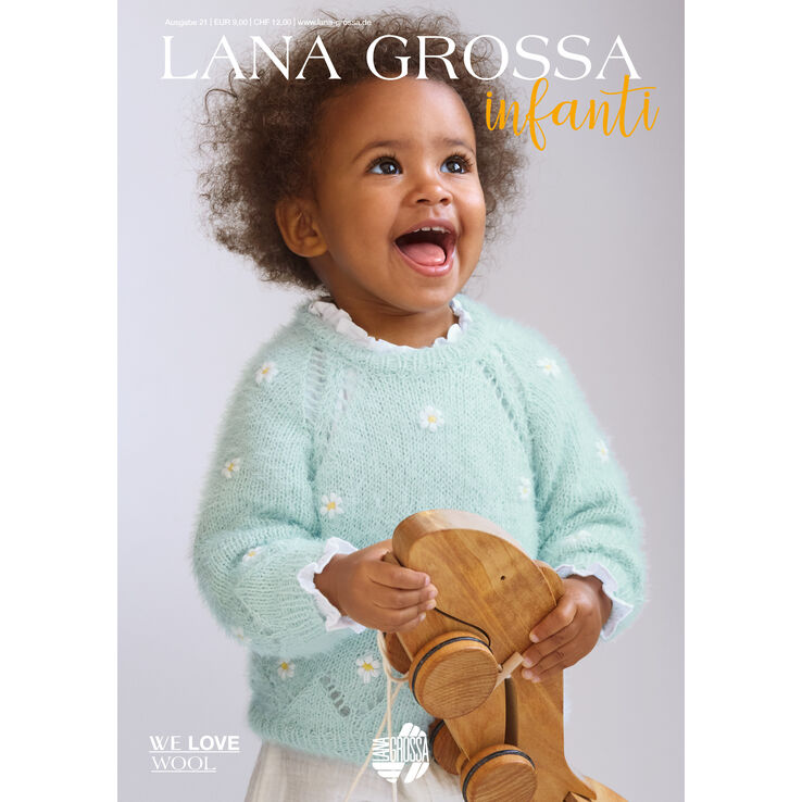 INFANTI No. 21 - Tijdschrift (DE) + Breibeschrijvingen (NL) van Lana Grossa