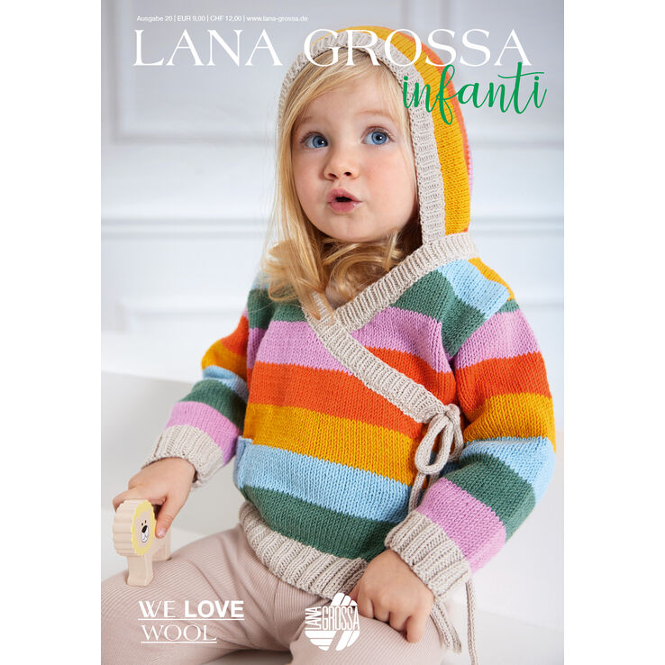 INFANTI No. 20 - Tijdschrift (DE) + Breibeschrijvingen (NL) van Lana Grossa