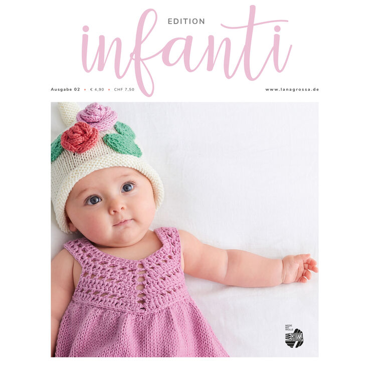 INFANTI EDITION No. 2 - Tijdschrift (DE) + Breibeschrijvingen (NL) van Lana Grossa