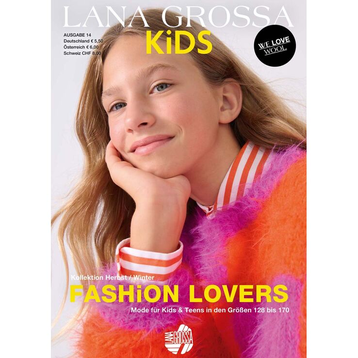 Lana Grossa KIDS No. 14 - Tijdschrift (DE) + Breibeschrijvingen (NL) van Lana Grossa