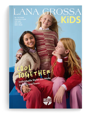 Lana Grossa KIDS No. 15 - Tijdschrift (DE) + Breibeschrijvingen (NL)