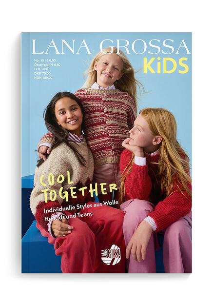 Lana Grossa Lana Grossa KIDS No. 15 - Tijdschrift (DE) + Breibeschrijvingen (NL)