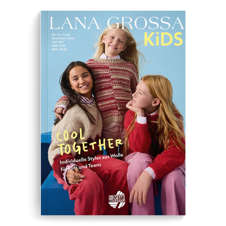 Lana Grossa KIDS No. 15 - Tijdschrift (DE) + Breibeschrijvingen (NL) van Lana Grossa