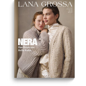 Nera No. 1 - Tijdschrift (DE) + Breibeschrijvingen (NL) van Lana Grossa