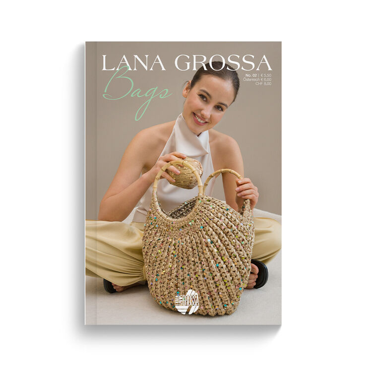 Bags No. 2 - Tijdschrift (DE) + Breibeschrijvingen (NL) van Lana Grossa