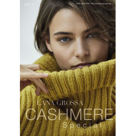 CASHMERE SPECIAL No. 1 - Tijdschrift (Duits) + Breibeschrijvingen (Nederlands) van Lana Grossa