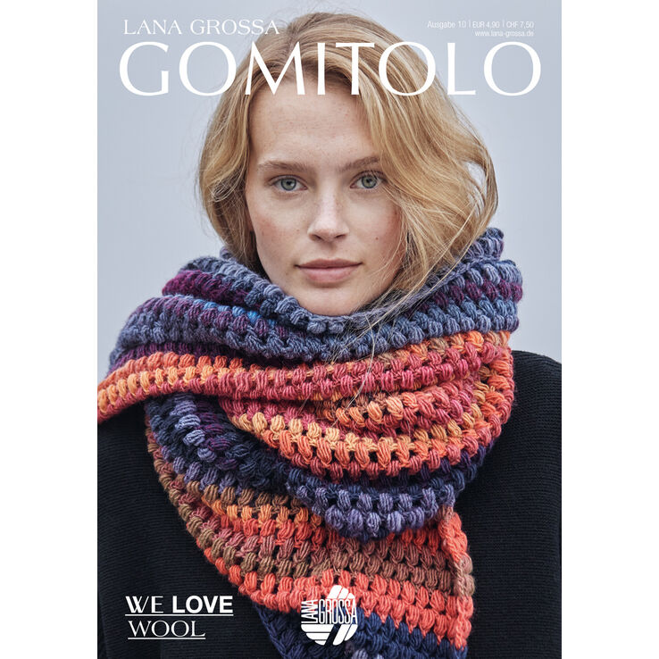 GOMITOLO No. 10 - Tijdschrift (DE) + Breibeschrijvingen (NL) van Lana Grossa