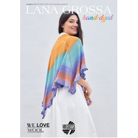 HAND-DYED No. 4 - Tijdschrift (DE) + Breibeschrijvingen (NL) van Lana Grossa
