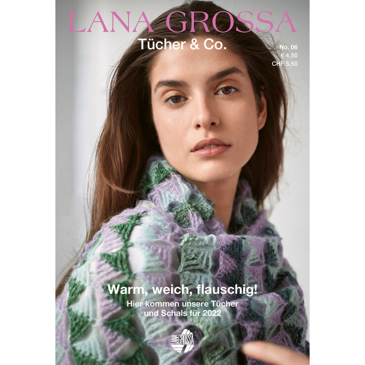 Tücher & Co. No. 6 - Tijdschrift (DE) + Breibeschrijvingen (NL) van Lana Grossa