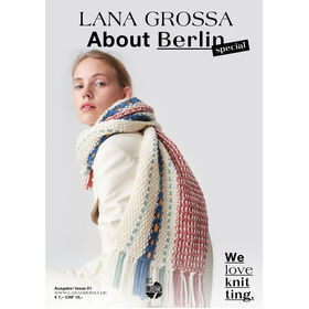 ABOUT BERLIN SPECIAL No. 1 - Tijdschrift (DE) + Breibeschrijvingen (NL) van Lana Grossa