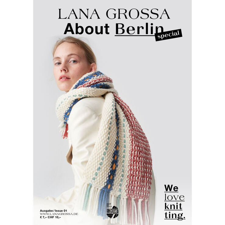 ABOUT BERLIN SPECIAL No. 1 - Tijdschrift (DE) + Breibeschrijvingen (NL) van Lana Grossa