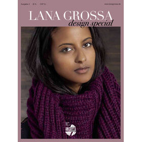 Design Special No. 4 - Tijdschrift (DE) + Breibeschrijvingen (NL) van Lana Grossa
