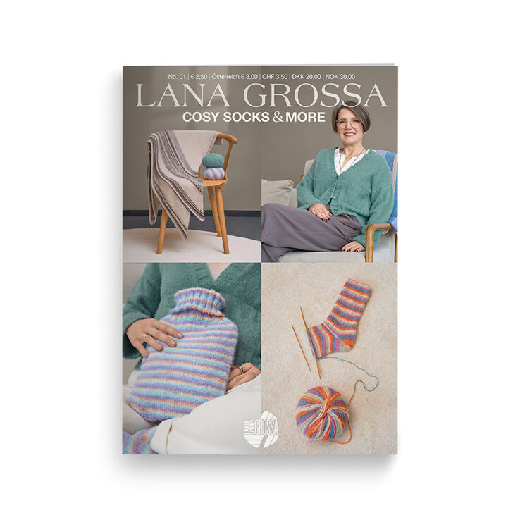 Cosy Socks & More Booklet - Tijdschrift (DE) + Breibeschrijvingen (NL) van Lana Grossa