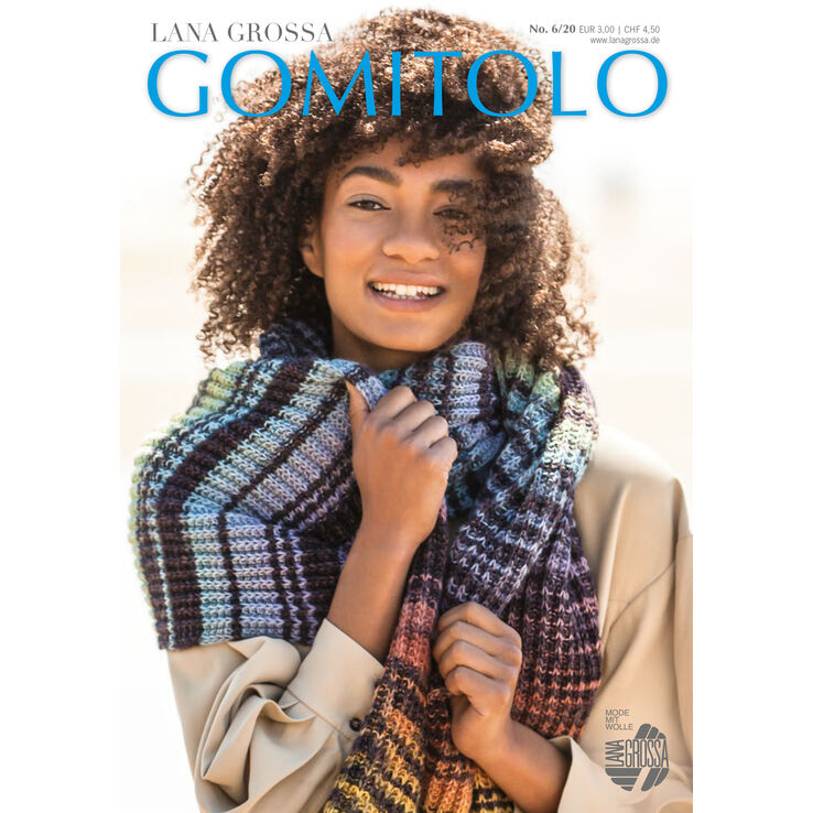 GOMITOLO No. 6 - Tijdschrift (DE) + Breibeschrijvingen (NL) van Lana Grossa