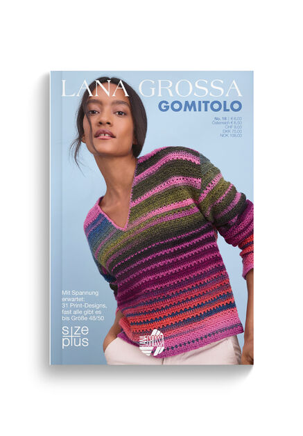 Lana Grossa Gomitolo No. 18 - Tijdschrift (DE) + Breibeschrijvingen (NL)