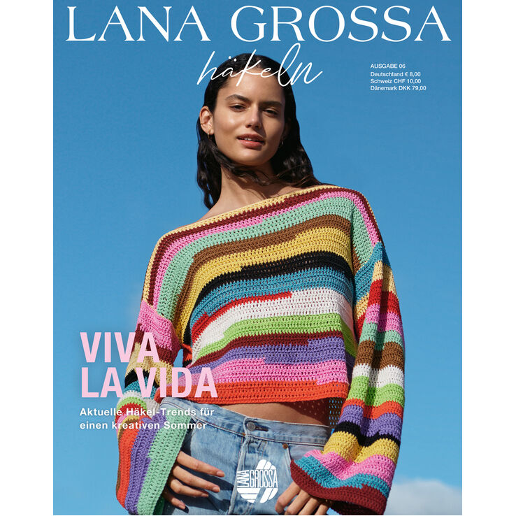 FILATI Häkeln No. 6 - Tijdschrift (DE) + Breibeschrijvingen (NL) van Lana Grossa
