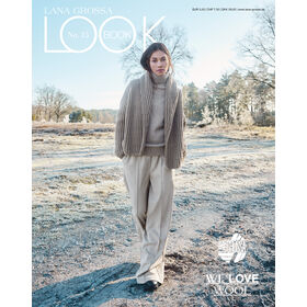 LOOKBOOK No. 15 - Tijdschrift (DE) + Breibeschrijvingen (NL) van Lana Grossa