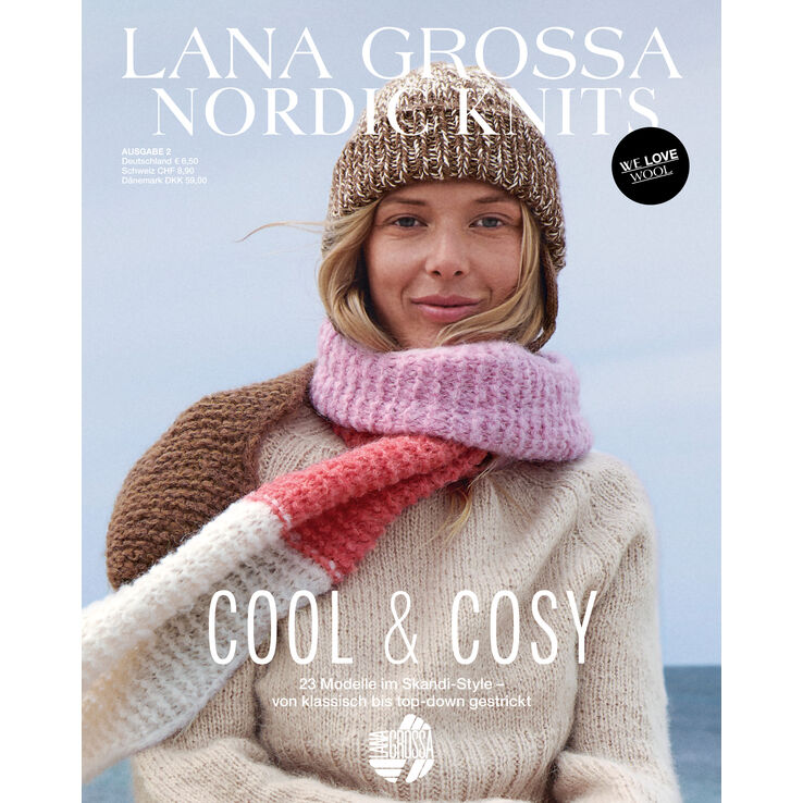 Nordic Knits No. 2 - Tijdschrift (DE) + Breibeschrijvingen (NL) van Lana Grossa