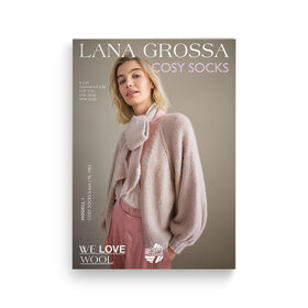 Cosy Socks Flyer 2026 - Duitse uitgave met QR van Lana Grossa