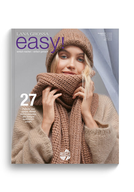 Lana Grossa EASY No. 3 - Tijdschrift (DE) + Breibeschrijvingen (NL)