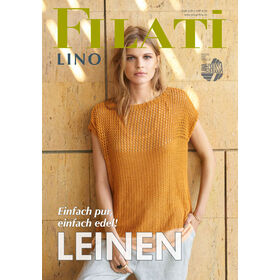 FILATI Lino Uitgave 1 - Tijdschrift (DE) + Breibeschrijvingen (NL) van Lana Grossa