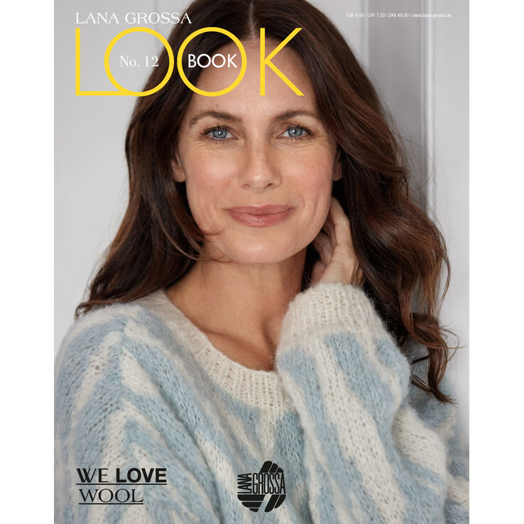 LOOKBOOK No. 12 - Tijdschrift (DE) + Breibeschrijvingen (NL) van Lana Grossa