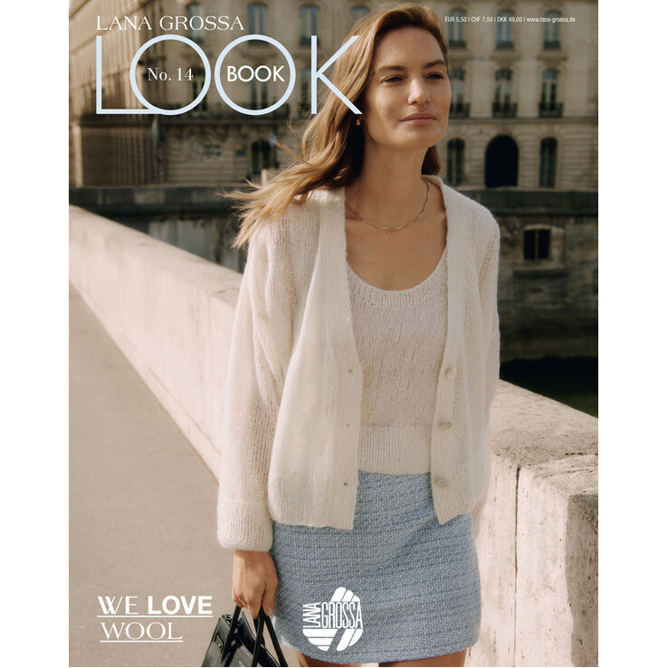 LOOKBOOK No. 14 - Tijdschrift (DE) + Breibeschrijvingen (NL) van Lana Grossa