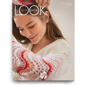 LOOKBOOK No. 18 - Tijdschrift (DE) + Breibeschrijvingen (NL) van Lana Grossa