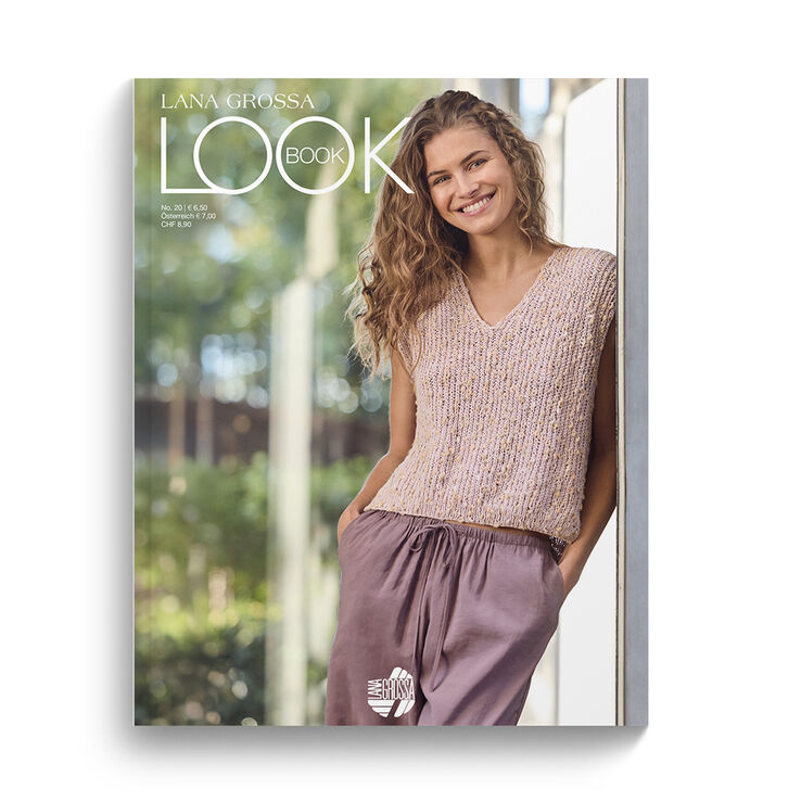 LOOKBOOK No. 20 - Tijdschrift (DE) + Breibeschrijvingen (NL) van Lana Grossa