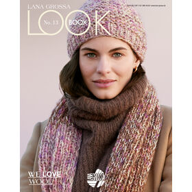 LOOKBOOK No. 13 - Tijdschrift (DE) + Breibeschrijvingen (NL) van Lana Grossa