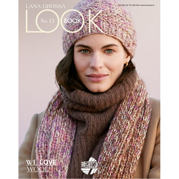 LOOKBOOK No. 13 - Tijdschrift (DE) + Breibeschrijvingen (NL) van Lana Grossa