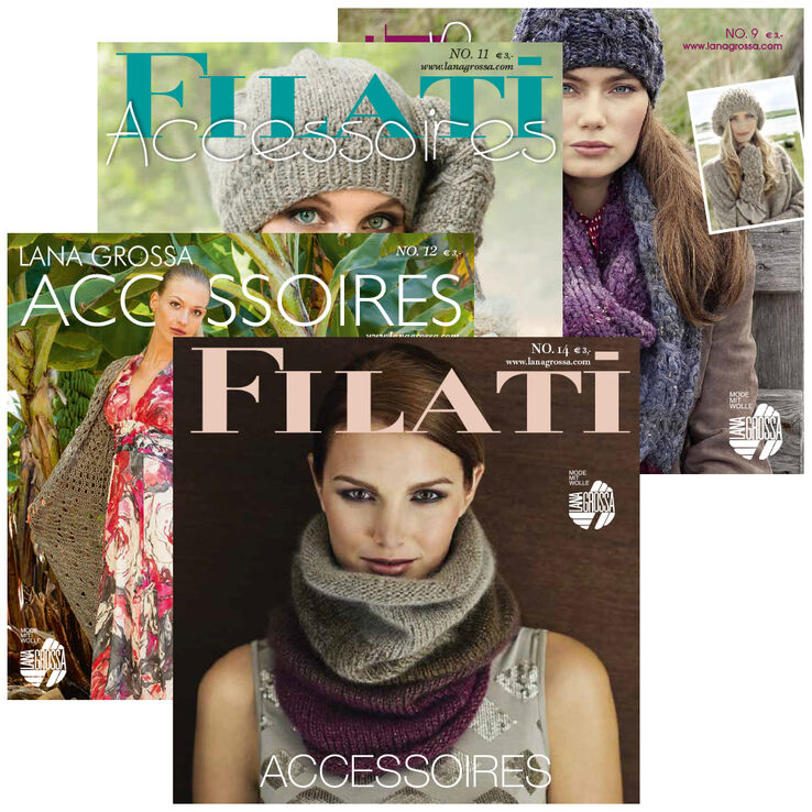 FILATI Accessoires Uitgave 9+11+12+14 van Lana Grossa