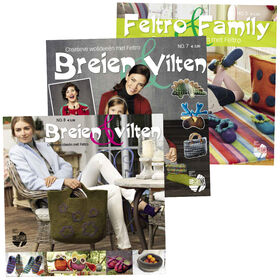 BREIEN & VILTEN Uitgave 5+7+8 van Lana Grossa