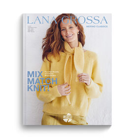 Merino Classics No. 1 - Tijdschrift (DE) + Breibeschrijvingen (NL) van Lana Grossa