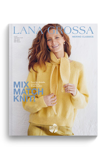 Lana Grossa Merino Classics No. 1 - Tijdschrift (DE) + Breibeschrijvingen (NL)